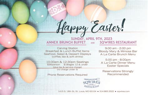 Easter Sunday April 9, 2023. . Easter brunch 2023 detroit
